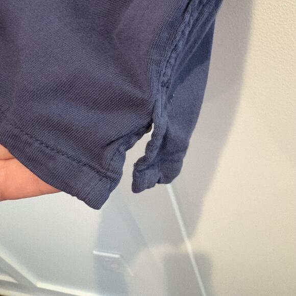 American Eagle Shirt Mens Large Blue Super Soft Standard Fit Button Up Pockets - Picture 7 of 13